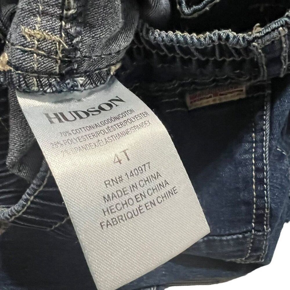 Hudson 4T Medium Wash Stretch Denim Jeans - Picture 6 of 6